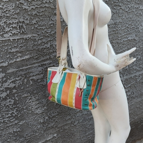 Vintage‎ fossil patch bag - Picture 3 of 16